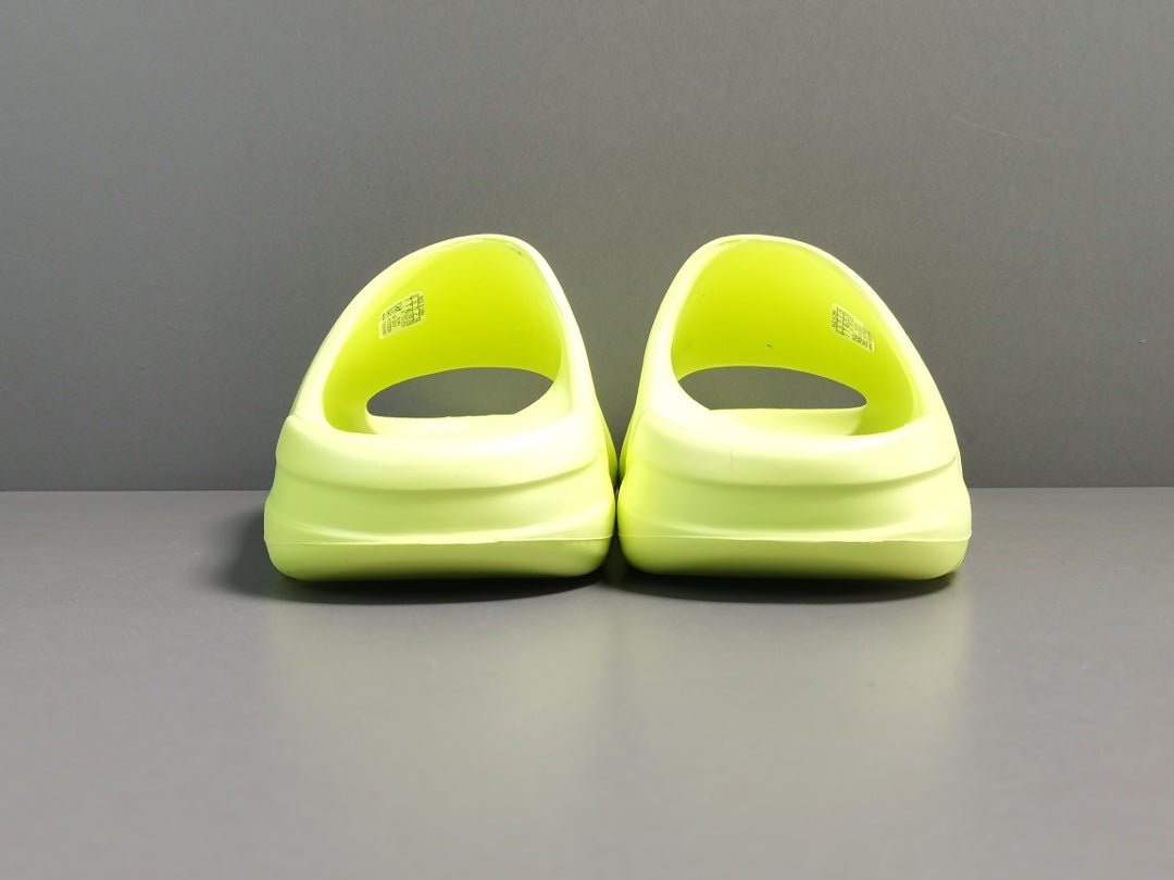 ADIDAS Yeezy Slide - Glow - Green Unisex Streetwear Limited Edition