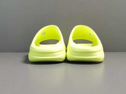 ADIDAS Yeezy Slide - Glow - Green Unisex Streetwear Limited Edition