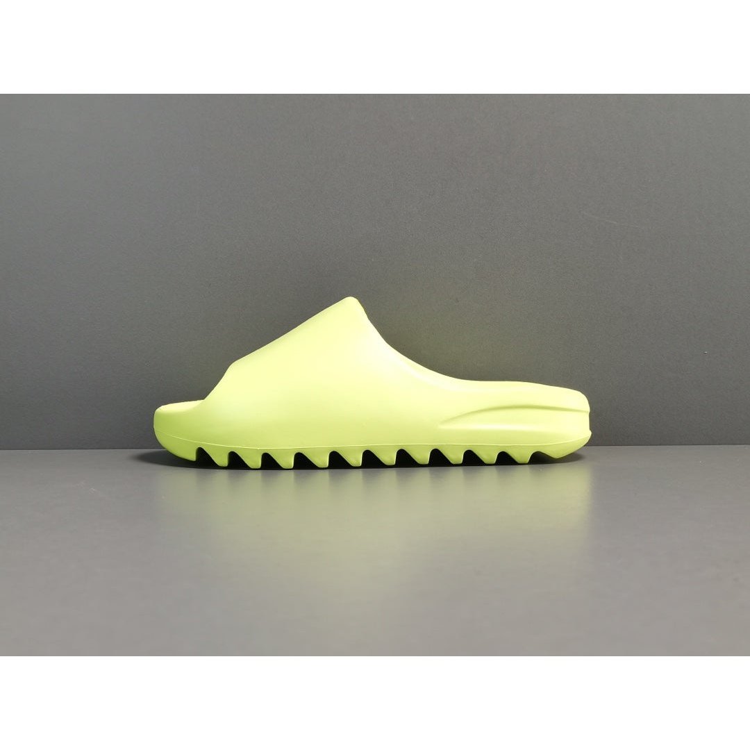 ADIDAS Yeezy Slide - Glow - Green Unisex Streetwear Limited Edition