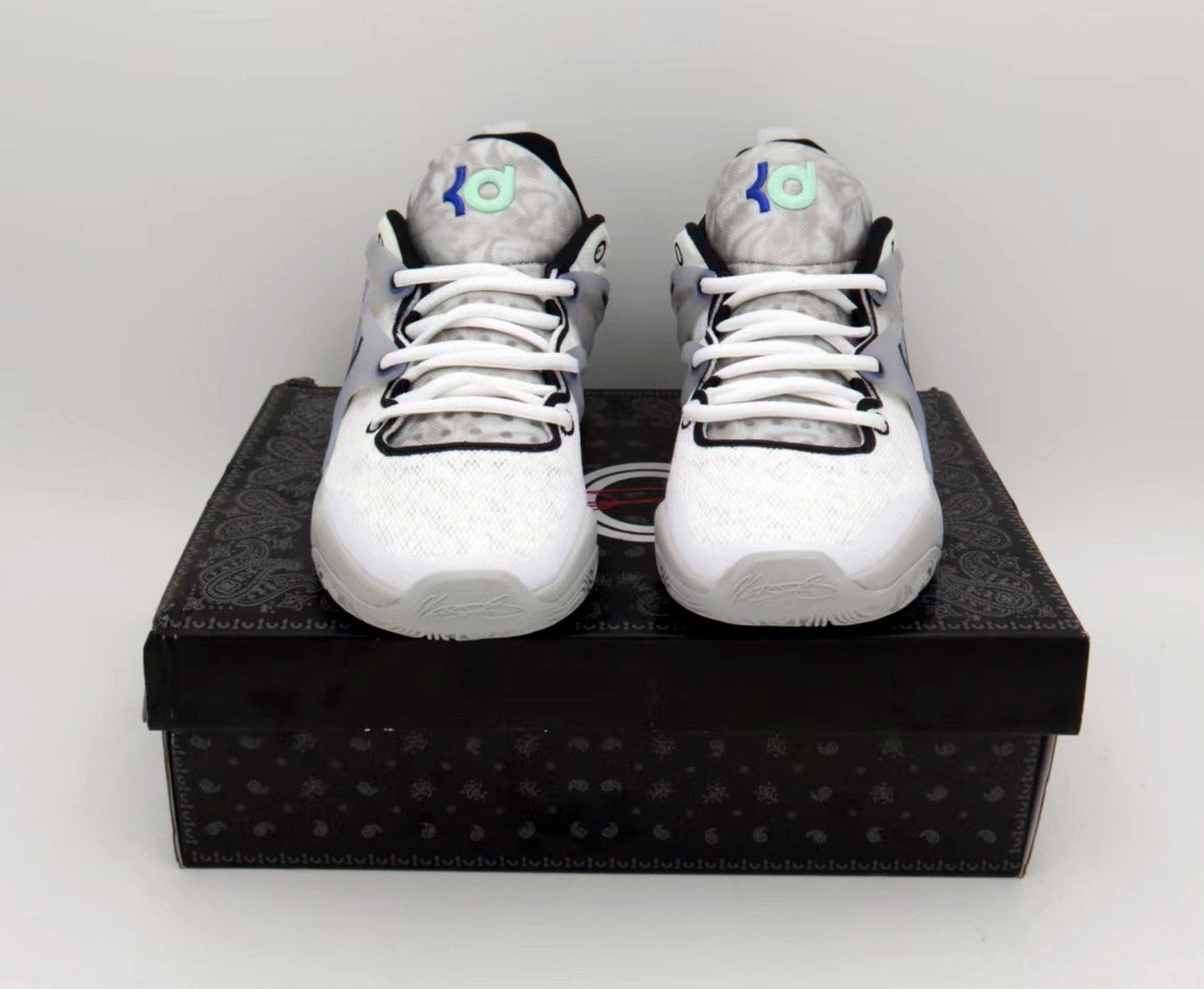 NIKE Kd 15 - Brooklyn Nets Sneakers - Black Unisex Streetwear Limited Edition