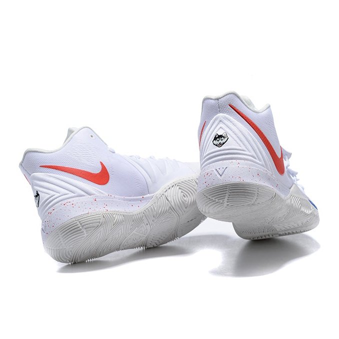 NIKE Kyrie 5 - Uconn Home Pe Shoes - White Unisex Streetwear Limited Edition