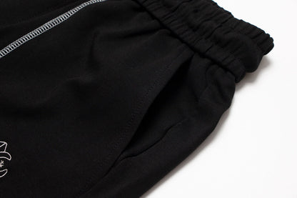 CHROME HEARTS WHITE EMBROIDERY SHORTS BLACK - outsole - replica sneakers