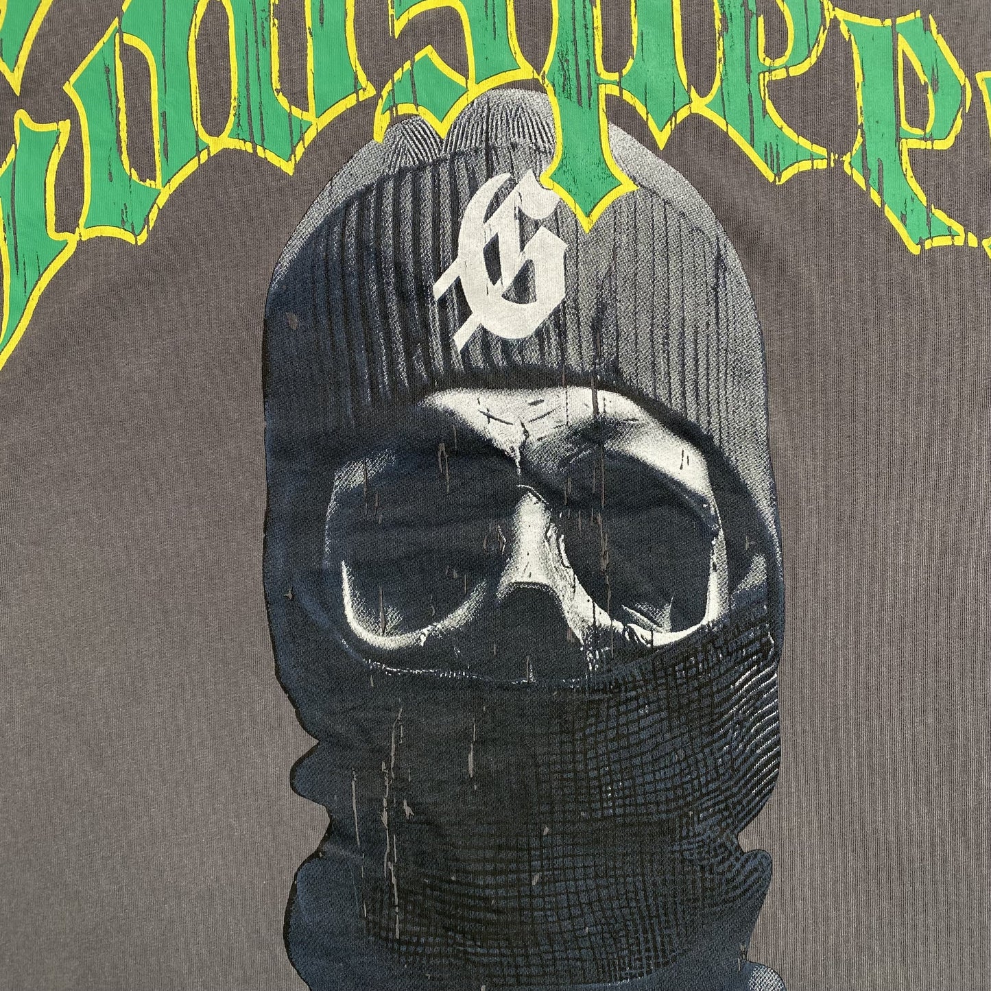 GODSPEED BALACLAVA SZN T-SHIRT WASHED GREY