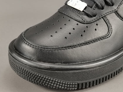 AIR Force 1 - Ambush Sneakers - Black Unisex Streetwear Limited Edition - Introducing the Nike Air Force 1 Ambush Black C a true embodiment of sleekness, style,
