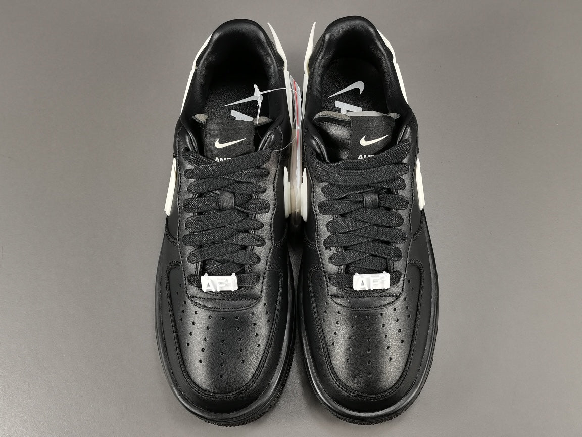 AIR Force 1 - Ambush Sneakers - Black Unisex Streetwear Limited Edition - Introducing the Nike Air Force 1 Ambush Black C a true embodiment of sleekness, style,