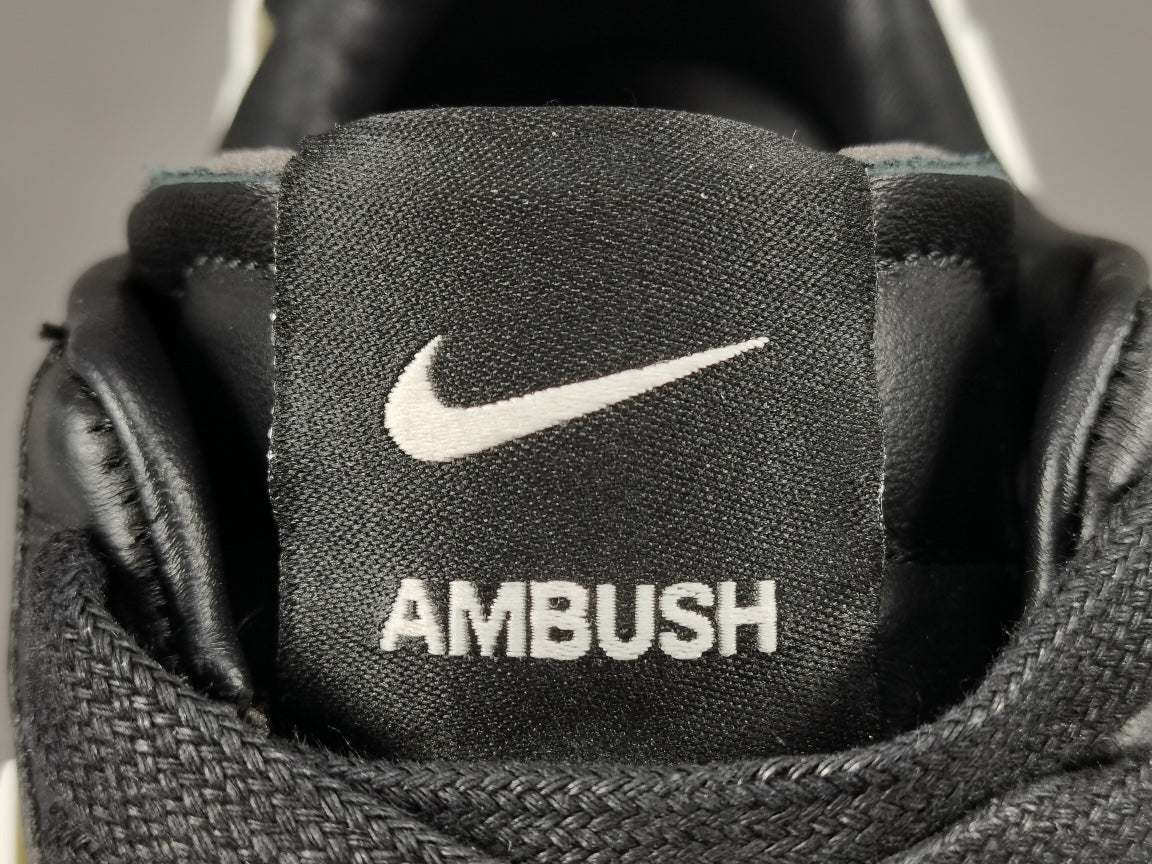 AIR Force 1 - Ambush Sneakers - Black Unisex Streetwear Limited Edition - Introducing the Nike Air Force 1 Ambush Black C a true embodiment of sleekness, style,