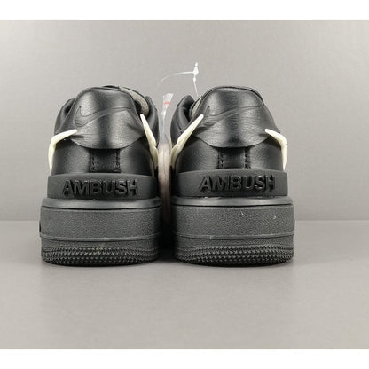 AIR Force 1 - Ambush Sneakers - Black Unisex Streetwear Limited Edition - Introducing the Nike Air Force 1 Ambush Black C a true embodiment of sleekness, style,