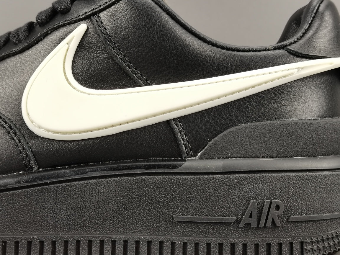 AIR Force 1 - Ambush Sneakers - Black Unisex Streetwear Limited Edition - Introducing the Nike Air Force 1 Ambush Black C a true embodiment of sleekness, style,