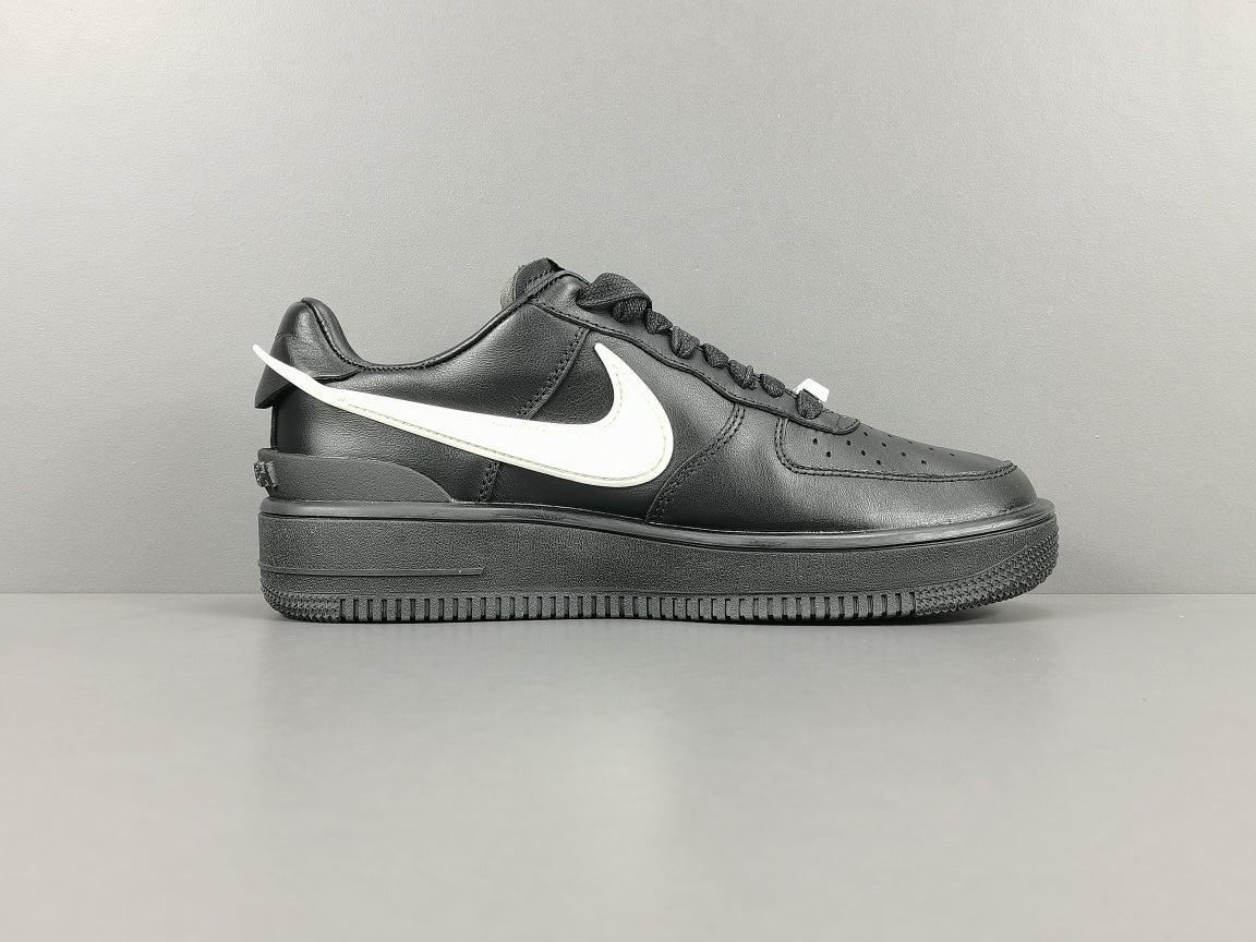 AIR Force 1 - Ambush Sneakers - Black Unisex Streetwear Limited Edition - Introducing the Nike Air Force 1 Ambush Black C a true embodiment of sleekness, style,