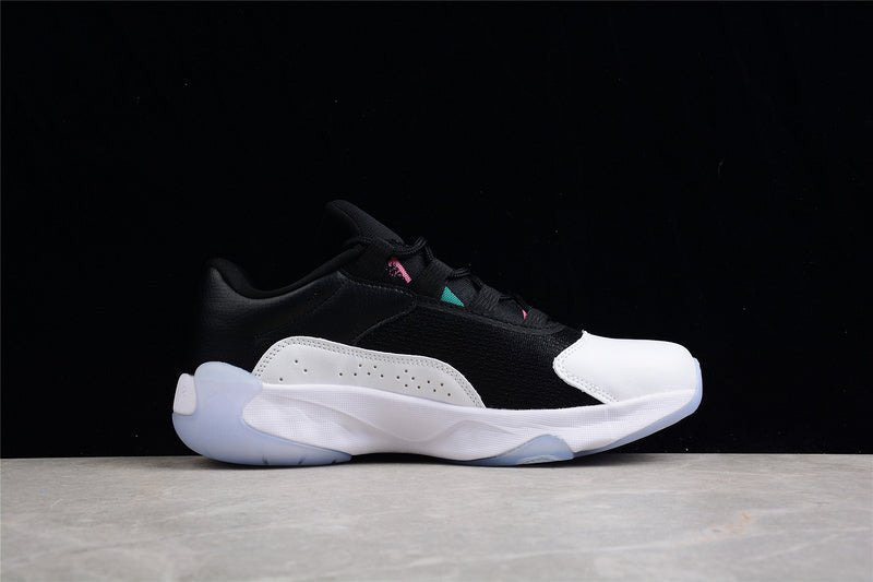 AIR Jordan 11 Cmft Low White - - Ghost Green - Metallic Silver Sneakers - Black Unisex Streetwear Limited Edition - **Air Jordan 11 CMFT Low White/Black/Ghost Green/Metallic Silver** Discover the perf