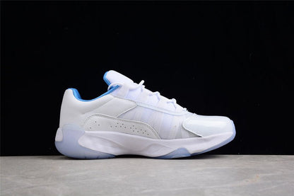 AIR Jordan 11 Cmft Low - - Armory Navy Sneakers - White Unisex Streetwear Limited Edition - **Air Jordan 11 CMFT Low White/White/Armory Navy** Step into sleek sophistication with the Air Jordan