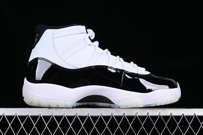 AIR Jordan 11 Dmp Sneakers - White Unisex Streetwear Limited Edition - The Air Jordan 11 DMP White is a tribute to Michael Jordan's legendary career and