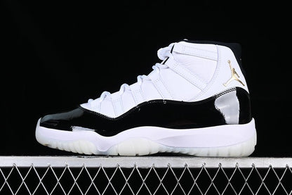 AIR Jordan 11 Dmp Sneakers - White Unisex Streetwear Limited Edition - The Air Jordan 11 DMP White is a tribute to Michael Jordan's legendary career and