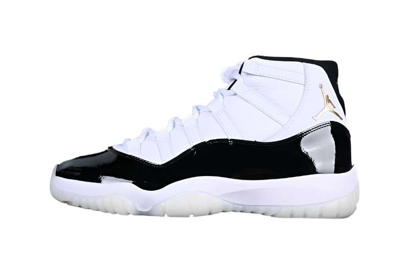 AIR Jordan 11 Dmp Sneakers - White Unisex Streetwear Limited Edition - The Air Jordan 11 DMP White is a tribute to Michael Jordan's legendary career and