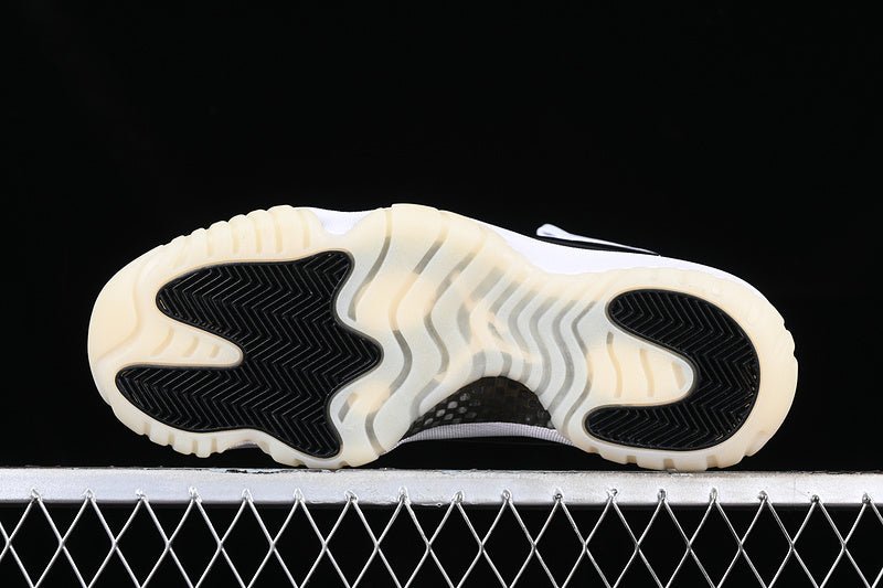 AIR Jordan 11 Dmp White - - Gold Sneakers - Black Unisex Streetwear Limited Edition - Celebrate greatness with the Air Jordan 11 DMP White/Black/Gold, a pinnacle of style and performance