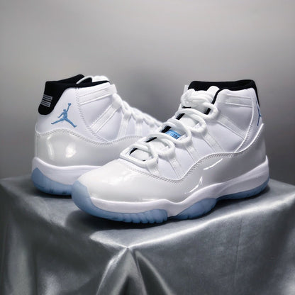 Air Jordan 11 legend Blue Unisex Streetwear Limited Edition - The Air Jordan 11 Legend Blue is a classic sneaker that embodies both elegance and