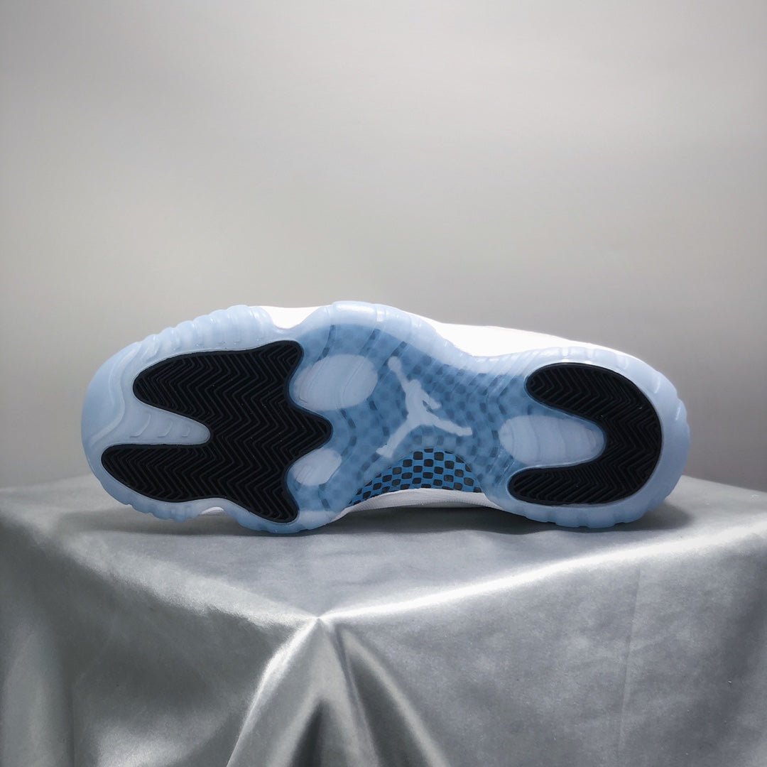Air Jordan 11 legend Blue Unisex Streetwear Limited Edition - The Air Jordan 11 Legend Blue is a classic sneaker that embodies both elegance and