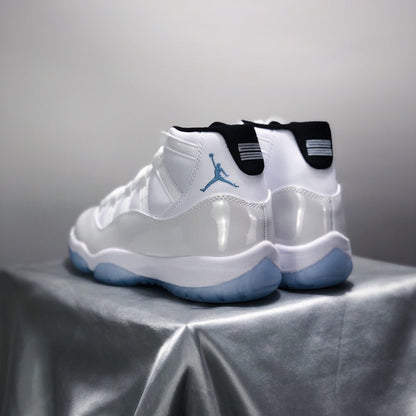 Air Jordan 11 legend Blue Unisex Streetwear Limited Edition - The Air Jordan 11 Legend Blue is a classic sneaker that embodies both elegance and