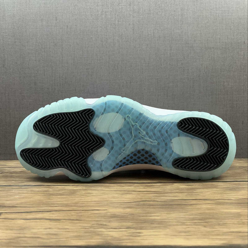 AIR Jordan 11 Retro 2014 - - Legend Blue Sneakers - White Unisex Streetwear Limited Edition - **Air Jordan 11 Retro 2014 White/White/Legend Blue** Introducing the Air Jordan 11 Retro 2014 White/White/
