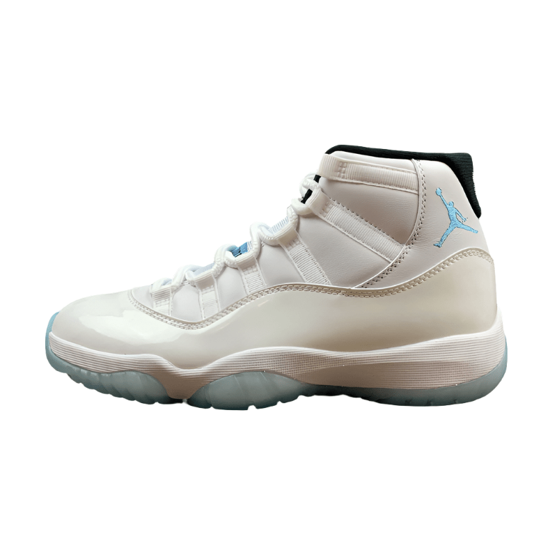AIR Jordan 11 Retro 2014 - - Legend Blue Sneakers - White Unisex Streetwear Limited Edition - **Air Jordan 11 Retro 2014 White/White/Legend Blue** Introducing the Air Jordan 11 Retro 2014 White/White/