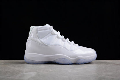 AIR Jordan 11 Retro 25th Anniversary - Grey Sneakers - White Unisex Streetwear Limited Edition - Celebrate a quarter-century of Air Jordan excellence with the Air Jordan 11 Retro 25th Anniversary