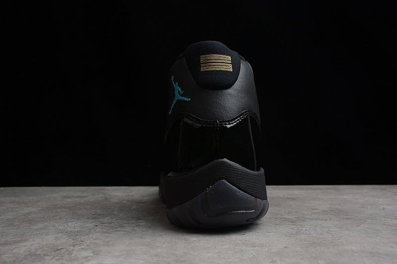 AIR Jordan 11 Retro - Gamma Blue-varsity Maize Sneakers - Black Unisex Streetwear Limited Edition - **Air Jordan 11 Retro Black/Gamma Blue-Varsity Maize** Introducing the Air Jordan 11 Retro Black/Gam