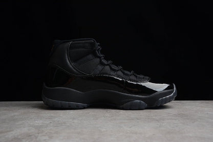 AIR Jordan 11 Retro - Gamma Blue-varsity Maize Sneakers - Black Unisex Streetwear Limited Edition - **Air Jordan 11 Retro Black/Gamma Blue-Varsity Maize** Introducing the Air Jordan 11 Retro Black/Gam