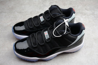 AIR Jordan 11 Retro - Infrared 23-pr Platinum Sneakers - Black Unisex Streetwear Limited Edition - **Air Jordan 11 Retro Black/Infrared 23-PR Platinum** Step into iconic style with the Air Jordan