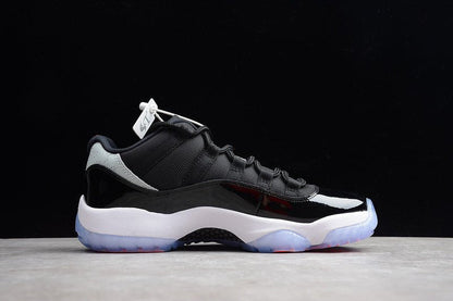 AIR Jordan 11 Retro - Infrared 23-pr Platinum Sneakers - Black Unisex Streetwear Limited Edition - **Air Jordan 11 Retro Black/Infrared 23-PR Platinum** Step into iconic style with the Air Jordan