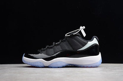 AIR Jordan 11 Retro - Infrared 23-pr Platinum Sneakers - Black Unisex Streetwear Limited Edition - **Air Jordan 11 Retro Black/Infrared 23-PR Platinum** Step into iconic style with the Air Jordan