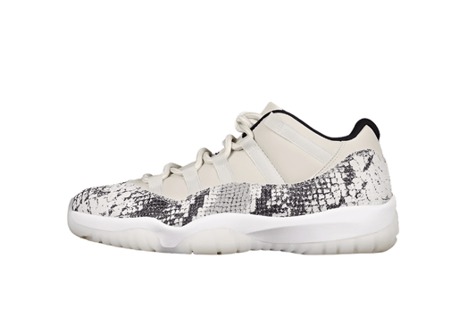 AIR Jordan 11 Retro Low Light Bone - University Red-sail-black Unisex Streetwear Limited Edition - Embrace timeless style and premium craftsmanship with the Air Jordan 11 Retro Low Light Bone/Universi