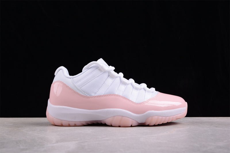 AIR Jordan 11 Retro Low Pure Violet - White Unisex Streetwear Limited Edition - Elevate your sneaker game with the Air Jordan 11 Retro Low Pure Violet White, a