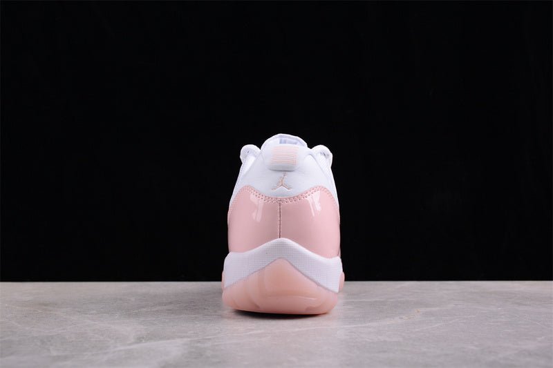 AIR Jordan 11 Retro Low Pure Violet - White Unisex Streetwear Limited Edition - Elevate your sneaker game with the Air Jordan 11 Retro Low Pure Violet White, a