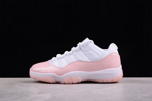 AIR Jordan 11 Retro Low Pure Violet - White Unisex Streetwear Limited Edition - Elevate your sneaker game with the Air Jordan 11 Retro Low Pure Violet White, a