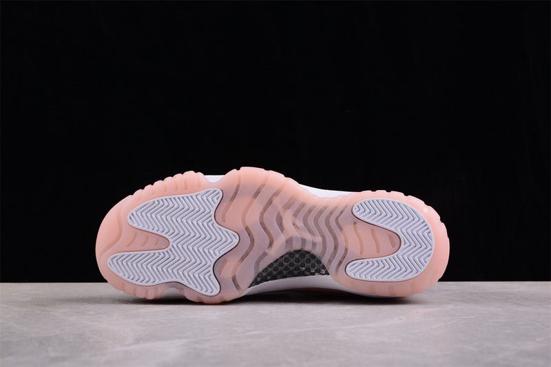 AIR Jordan 11 Retro Low Pure Violet - White Unisex Streetwear Limited Edition - Elevate your sneaker game with the Air Jordan 11 Retro Low Pure Violet White, a