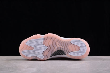 AIR Jordan 11 Retro Low Pure Violet - White Unisex Streetwear Limited Edition - Elevate your sneaker game with the Air Jordan 11 Retro Low Pure Violet White, a