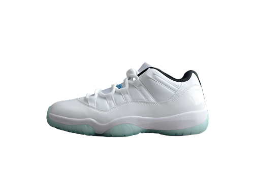 AIR Jordan 11 Retro Low White - White - - Legend Blue Sneakers - Black Unisex Streetwear Limited Edition - **Air Jordan 11 Retro Low White/White/Black/Legend Blue** Introducing the Air Jordan 11 Retro