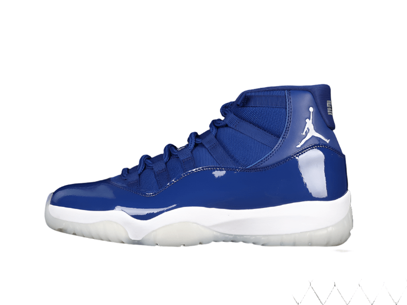 AIR Jordan 11 Retro Midnight Navy - - White Unisex Streetwear Limited Edition - Experience timeless elegance and performance with the Air Jordan 11 Retro Midnight Navy/White, a masterful