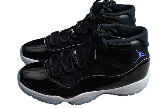 AIR Jordan 11 Retro Space Jam 2016 - Concord-white Sneakers - Black Unisex Streetwear Limited Edition - **Air Jordan 11 Retro Space Jam 2016 Black/Concord-White** Celebrate basketball heritage with th