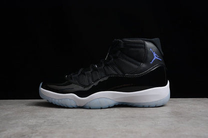 AIR Jordan 11 Retro Space Jam 2016 - Concord-white Sneakers - Black Unisex Streetwear Limited Edition - **Air Jordan 11 Retro Space Jam 2016 Black/Concord-White** Celebrate basketball heritage with th