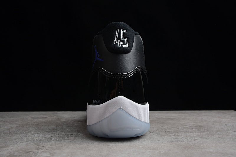 AIR Jordan 11 Retro Space Jam 2016 - Concord-white Sneakers - Black Unisex Streetwear Limited Edition - **Air Jordan 11 Retro Space Jam 2016 Black/Concord-White** Celebrate basketball heritage with th