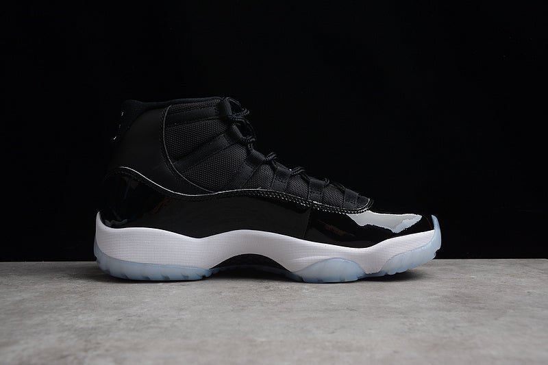 AIR Jordan 11 Retro Space Jam 2016 - Concord-white Sneakers - Black Unisex Streetwear Limited Edition - **Air Jordan 11 Retro Space Jam 2016 Black/Concord-White** Celebrate basketball heritage with th