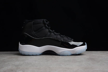 AIR Jordan 11 Retro Space Jam 2016 - Concord-white Sneakers - Black Unisex Streetwear Limited Edition - **Air Jordan 11 Retro Space Jam 2016 Black/Concord-White** Celebrate basketball heritage with th