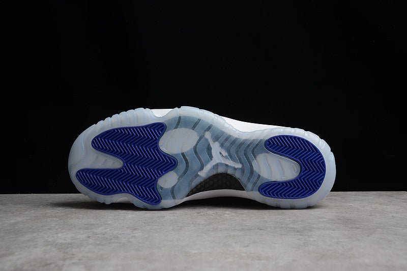 AIR Jordan 11 Retro Space Jam 2016 - Concord-white Sneakers - Black Unisex Streetwear Limited Edition - **Air Jordan 11 Retro Space Jam 2016 Black/Concord-White** Celebrate basketball heritage with th