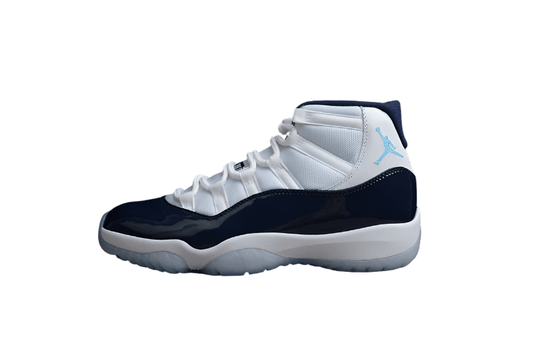 AIR Jordan 11 Retro Win Like 82 - Midnight Navy-university Blue - White Unisex Streetwear Limited Edition - **Air Jordan 11 Retro Win Like 82 White/Midnight Navy-University Blue** Step into classic el