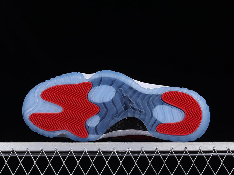 AIR Jordan 11 Retro Win Like 96 Gym Red - Black-white Unisex Streetwear Limited Edition - Celebrate championship glory with the Air Jordan 11 Retro 'Win Like '96' Gym Red/Black-White, a