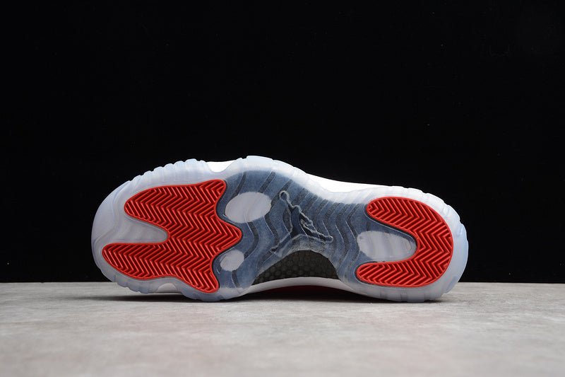 AIR Jordan 11 Retro Win Like 96 Gym Red - Black-white Unisex Streetwear Limited Edition - Celebrate greatness with the Air Jordan 11 Retro Win Like 96 Gym Red/Black-White, a tribute