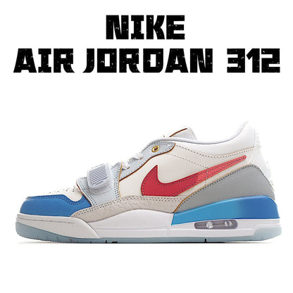 AIR Jordan 11 'white - Blue - Red' Unisex Streetwear Limited Edition - **Air Jordan 11 'White/Blue/Red'** The Air Jordan 11 'White/Blue/Red' offers a fresh and bold take
