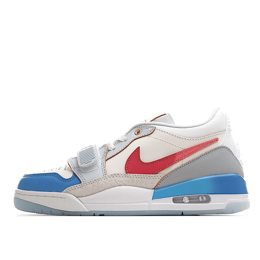 AIR Jordan 11 'white - Blue - Red' Unisex Streetwear Limited Edition - **Air Jordan 11 'White/Blue/Red'** The Air Jordan 11 'White/Blue/Red' offers a fresh and bold take