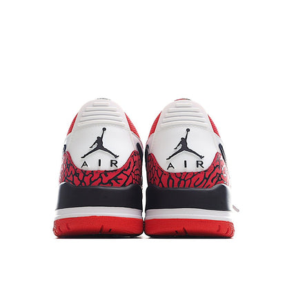 AIR Jordan 11 'white - Red - Black' Unisex Streetwear Limited Edition - **Air Jordan 11 'White/Red/Black'** The Air Jordan 11 'White/Red/Black' combines classic design with a striking